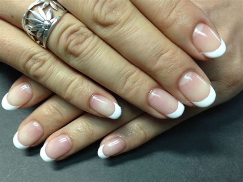 short french tip nails